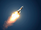 Carrier Rocket Soyuz-FG Takes Off