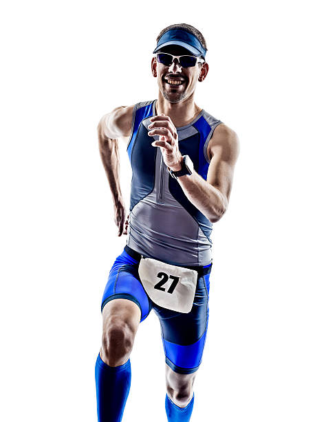 istock man triathlon ironman athlete runners running 492500525
