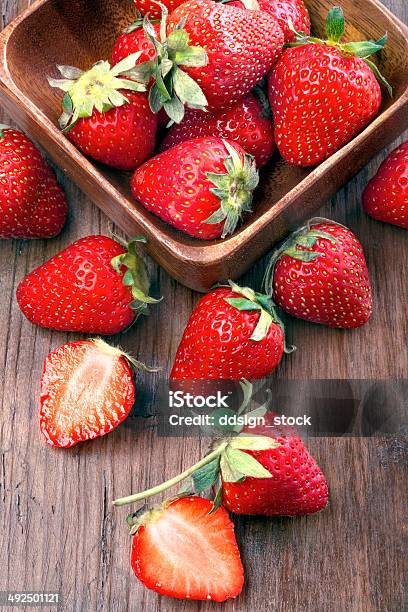 Strawberries Stock Photo - Download Image Now - Antioxidant, Backgrounds, Beauty