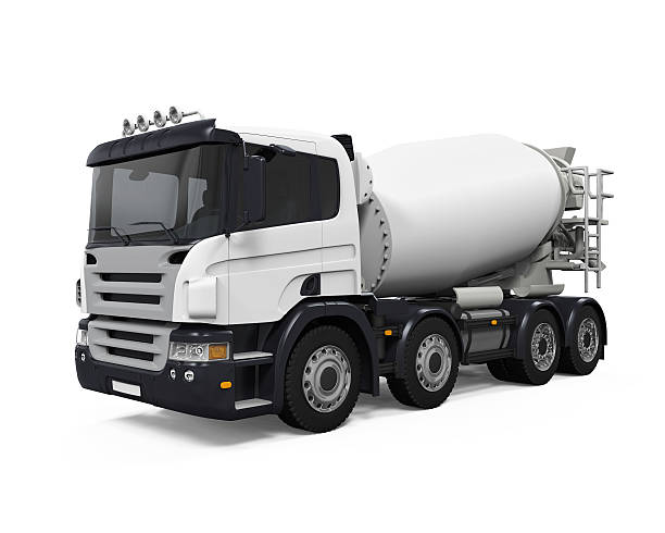istock Concrete Mixer Truck 492507846