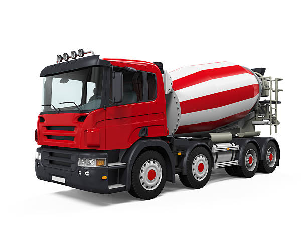 istock Concrete Mixer Truck 492508418
