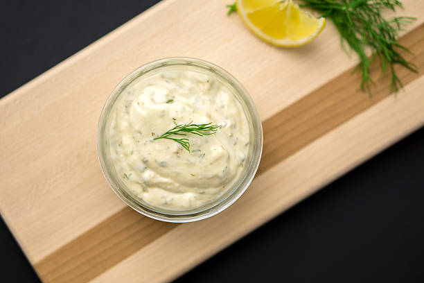 istock Tartar sauce from above 492508658