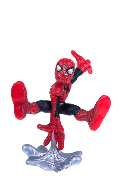 spiderman azione figura - spiderman foto e immagini stock