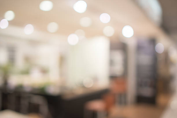 istock Abstract defocused blurred background blur image of kitchen dining room 492511254
