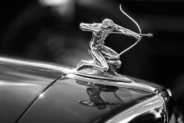 Hood Ornament on 1936 Pierce Arrow
