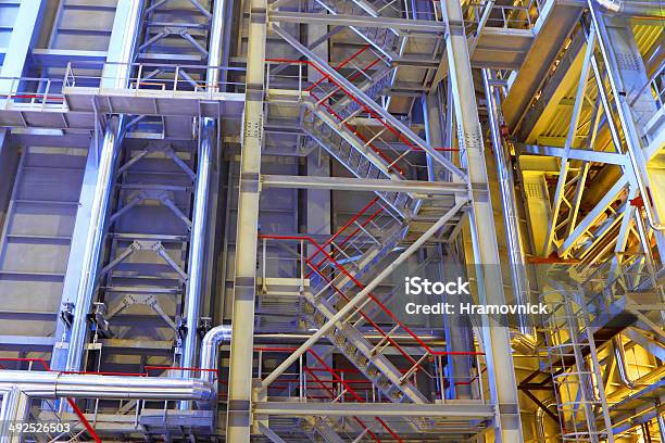 Chemical Factory Stock Photo - Download Image Now - Fuel and Power Generation, Hydrogen, Business