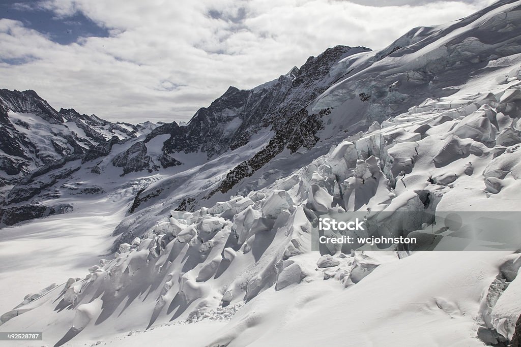 Glacier Switzerland Awe Stock Photo
