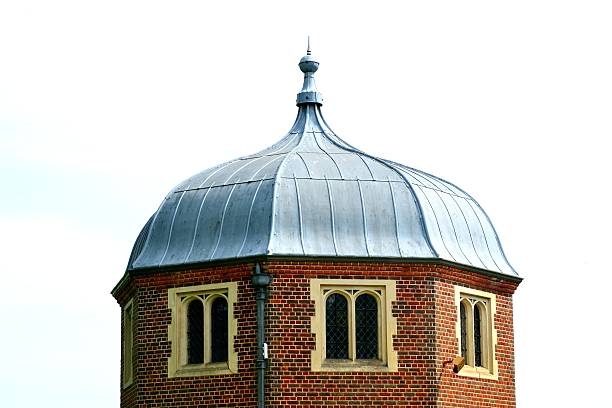 istock Tudor tower with lead roof 492529229