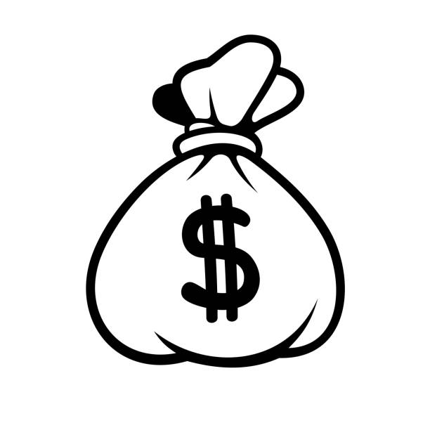 Print enclosure disaster Dollar Money Icon With Bag Vector Stock Illustration - Download Image Now - Money  Bag, Vector, Illustration - iStock