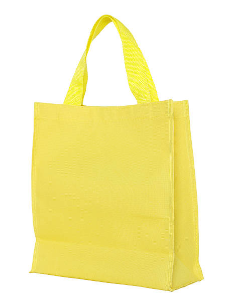 istock yellow canvas shopping bag 492530643