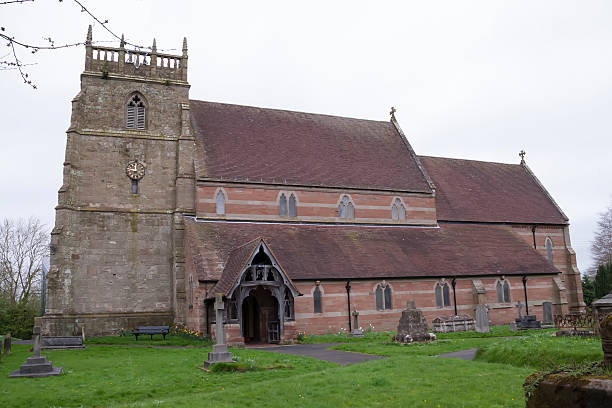 istock Old English Church 492531719