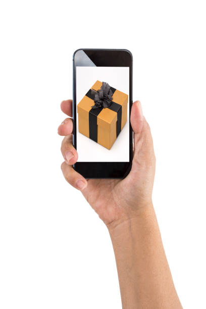 istock Smartphone with Gifts Concept 492540874
