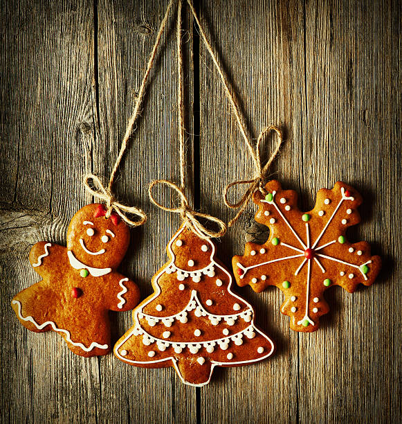 istock Christmas homemade gingerbread cookies 492543788