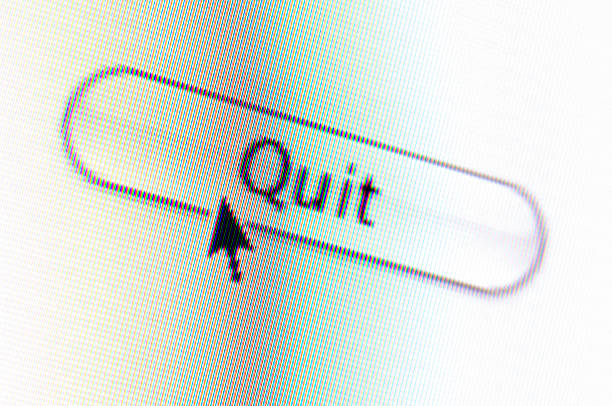 Quit Button Color 410+ Quit Button Stock Photos, Pictures & Royalty-Free Images - iStock