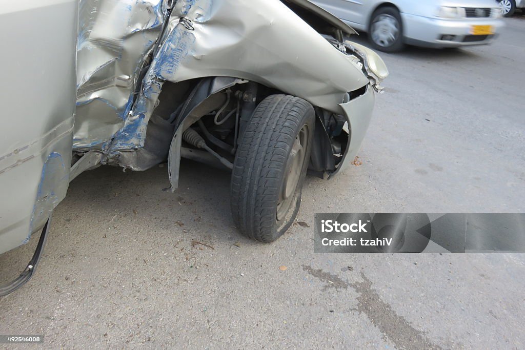 Car accident 2015 Stock Photo