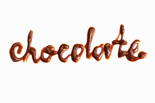istock milk chocolate word on the white background 492547743