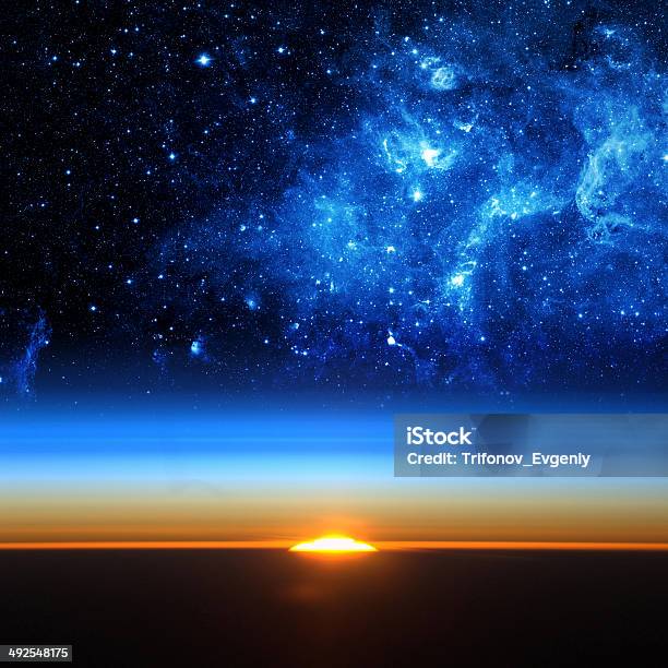 The Beautiful Space Background Stock Photo - Download Image Now - Abstract, Astronomy, Backgrounds