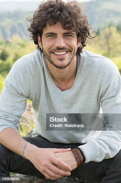 Portrait Of Happy Man Stock Photo - Download Image Now - Men, Portrait, Happiness