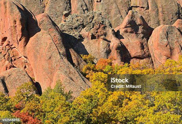 Red Sandstone Stock Photo - Download Image Now - Autumn, Brown, Cliff