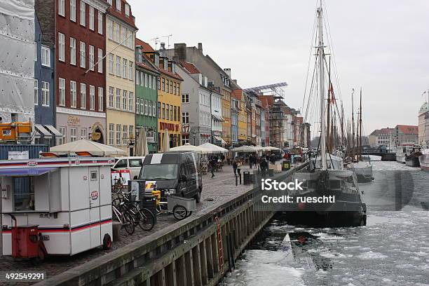Nyhavn Im Winter Stock Photo - Download Image Now - Capital Cities, Cold Temperature, Copenhagen