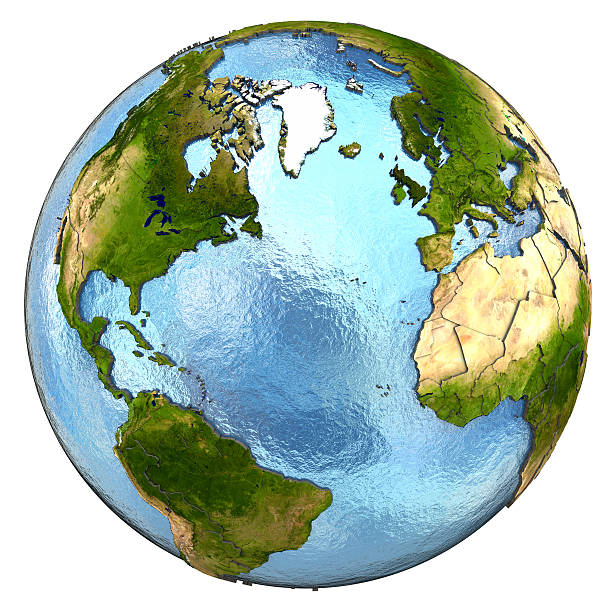 istock Europe and north America on Earth 492551730