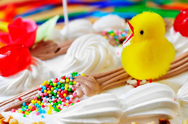 istock an ornamented cake eaten in Spain on Easter Mond 492571899