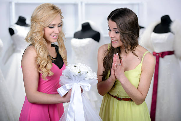 istock Buying Wedding Dress 492572735