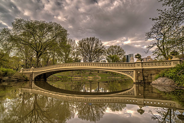 istock Bow bridge in Central Park, New York City 492572963