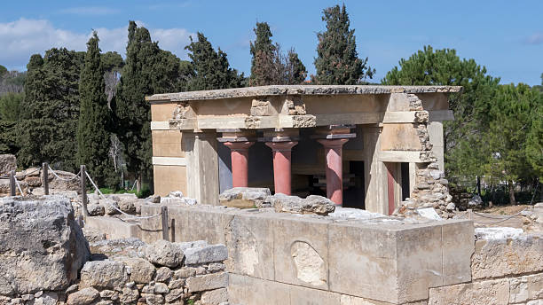 istock Knossos palace at Crete, Greece. 492573660