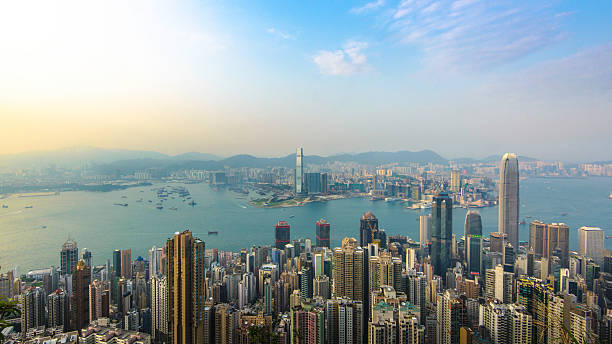 istock Hong Kong Skyline and Victoria Harbor 492575877