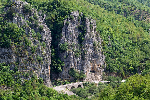 istock old stone bridge in Zagoria, Epirus, Western Greece 492578264