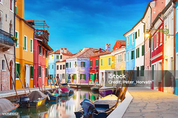 Burano Venice Italy Stock Photo - Download Image Now - Venice - Italy, Burano, Italy