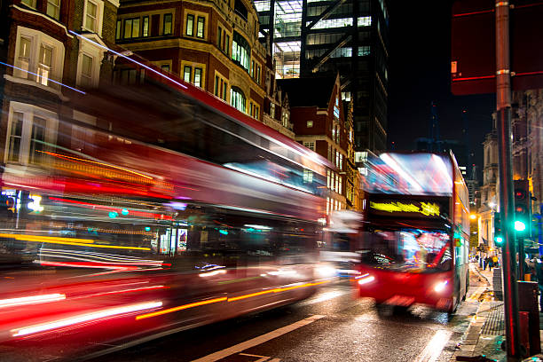 istock Red Busses on London Streets 492582134
