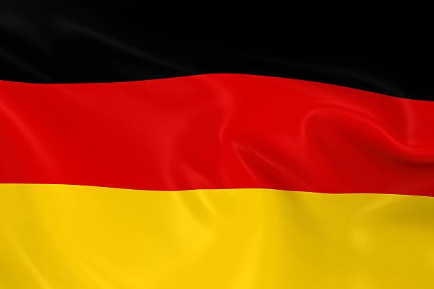 istock Waving Flag of Germany 492583702