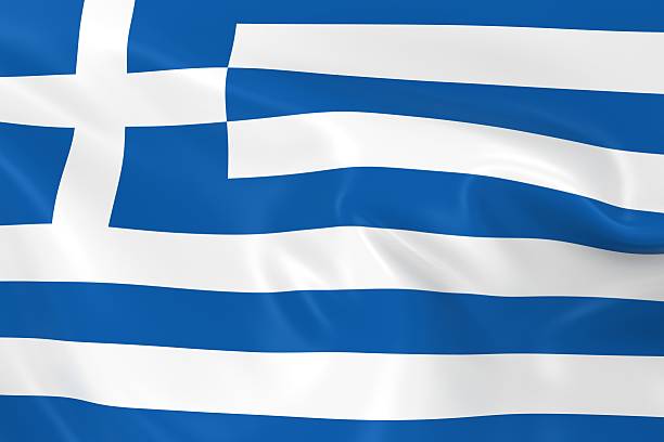 istock Waving Flag of Greece 492583732