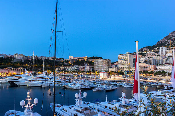istock View on Monte Carlo's harbor in Monaco in the morning 492585456