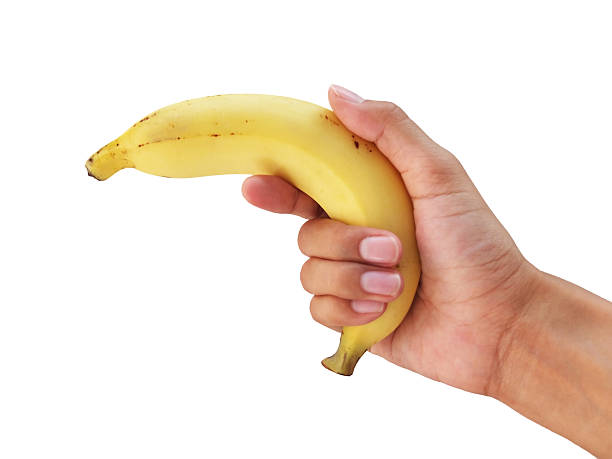 istock Hand Showing Banana Gun Symbol 492586544