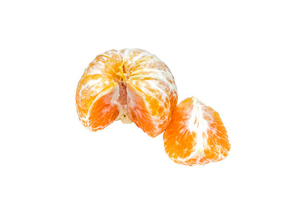 istock Orange mandarin or tangerine fruit isolated on white background 492594673