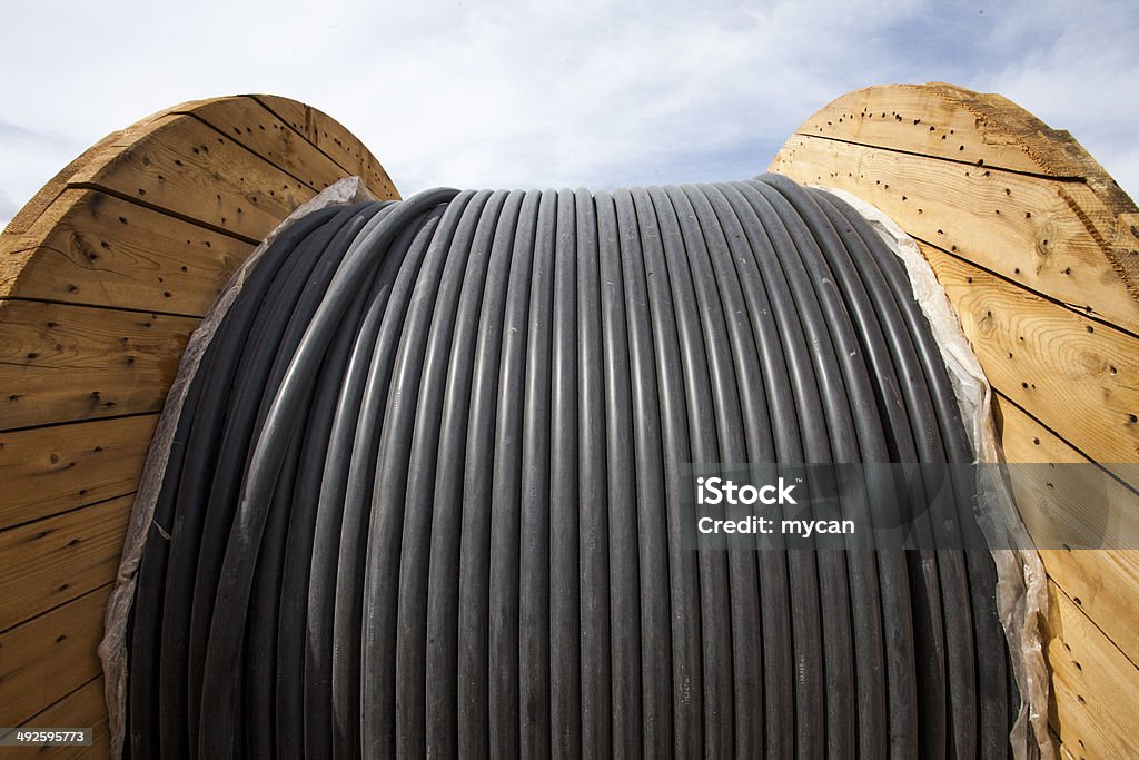 power cable power cable background Power Line Stock Photo