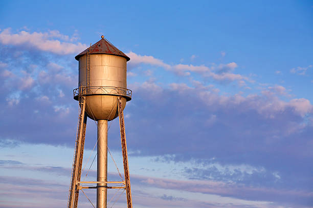 istock Old Metal Water Tower 492596753