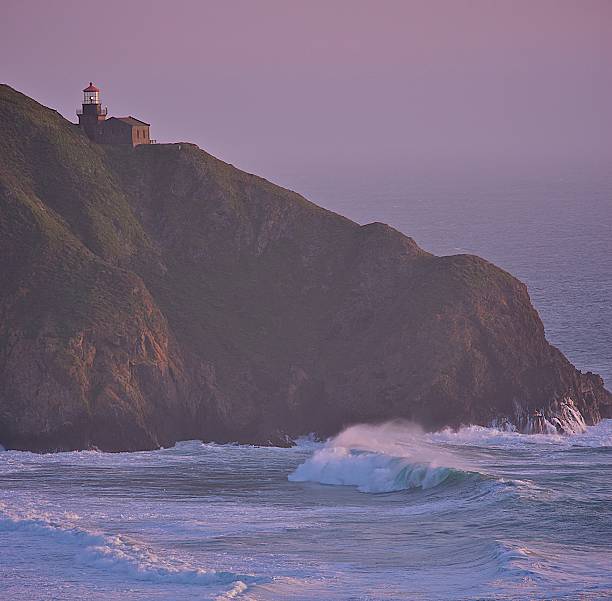 Hurricane Point Lighthouse stock photo