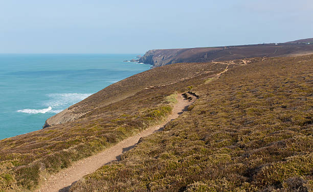 istock Coast Path near Porthtowan and St Agnes Cornwall England UK 492598577