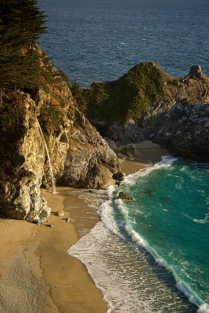 Big Sur Falls stock photo