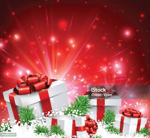 Christmas Background Stock Illustration - Download Image Now - 2015, Advertisement, Award