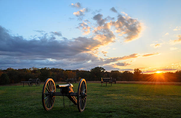 manassas battlefield park narodowy - stonewall jackson zdjęcia i obrazy z banku zdjęć