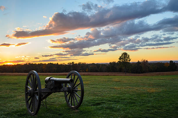 manassas battlefield park narodowy - stonewall jackson zdjęcia i obrazy z banku zdjęć