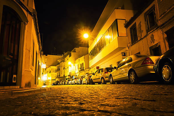 istock Narrow european street 492609746