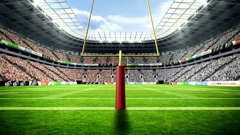View of an american football stadium Free Stock Video Footage Download Clips american football field View of an american football stadium Free Stock Video Footage Download Clips american football field