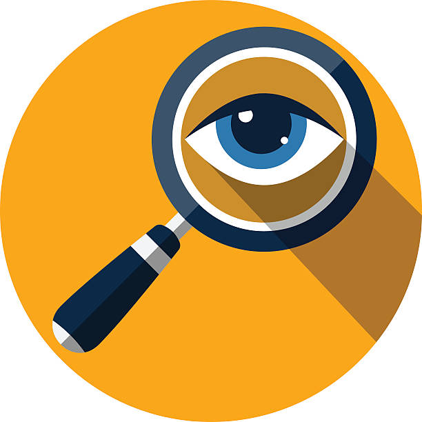 Ojo Humano Lupa Vigilancia Detective Lupa Ojo Humano Vectores Libres de Derechos - iStock Ojo Humano Lupa Vigilancia Detective Lupa Ojo Humano Vectores Libres de Derechos - iStock