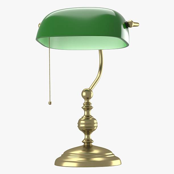 istock old-style green-domed lamp design 492620578